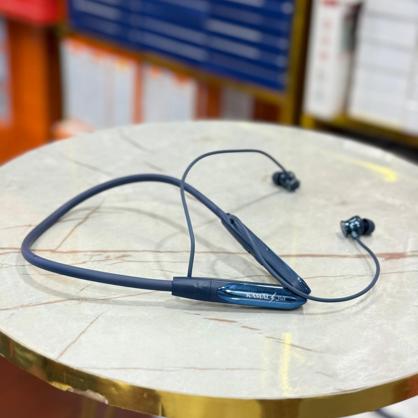 KNB 02 Pro+ Dubai-Imported Wireless Sports Neckband – 60H Playtime, Extra Battery, HD Stereo Sound – Compatible with Android/iOS