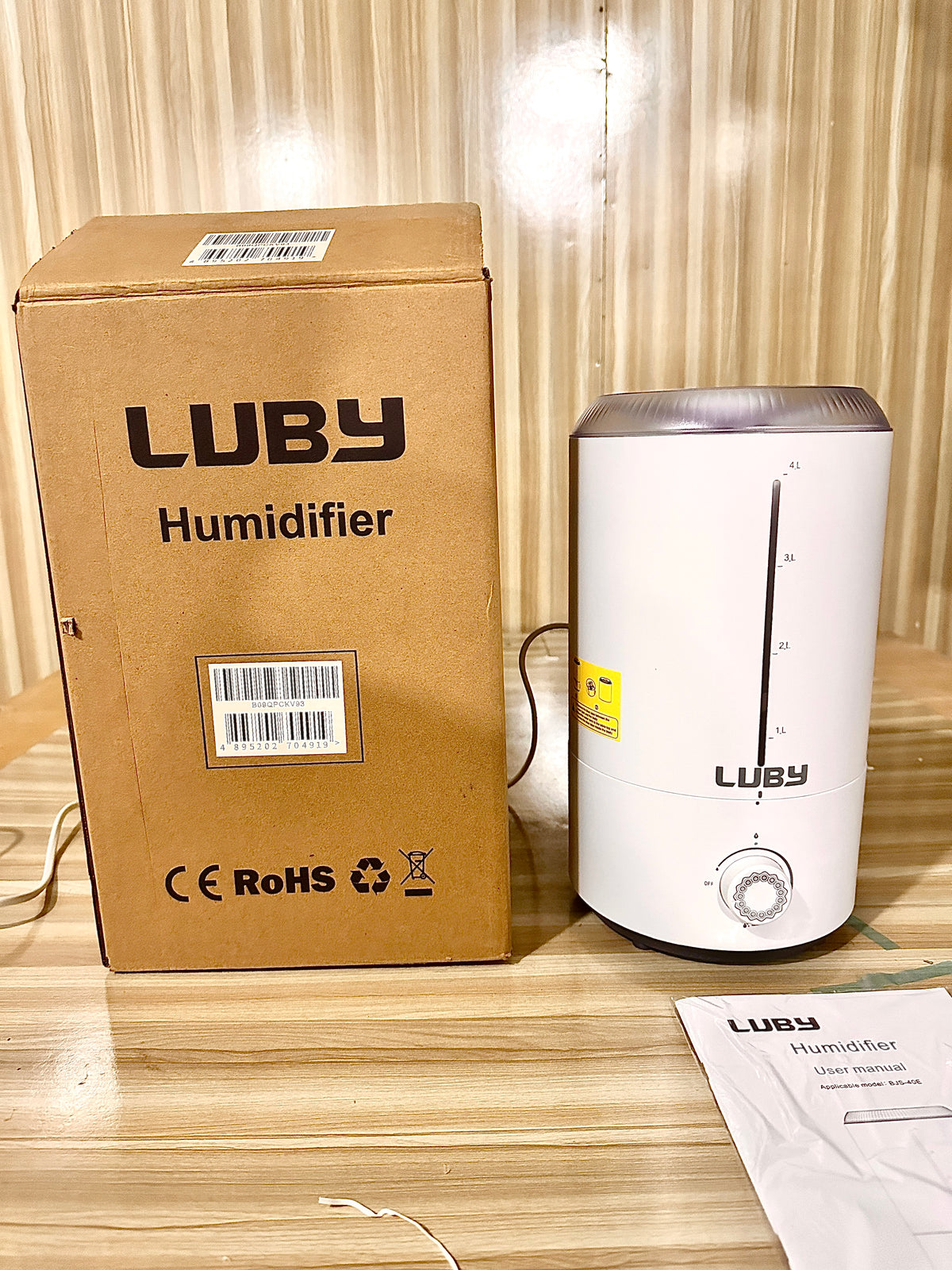 Uk lot imported 4l Luby humidifier