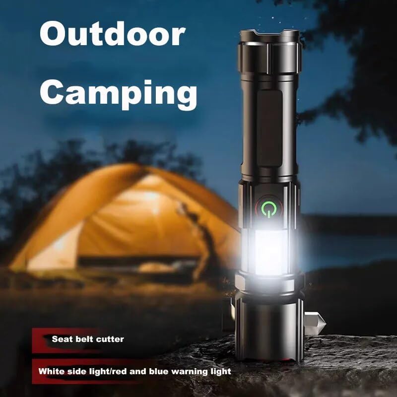 5 in 1 multifunctional torch 1km range