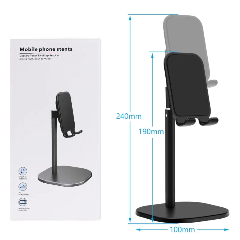 Tablet holder Desktop mount Stand phone holder support samsung Xiaomi iPad iPhone huawei for iPad 7.9 9.7 10.2 11 12.9 inch
