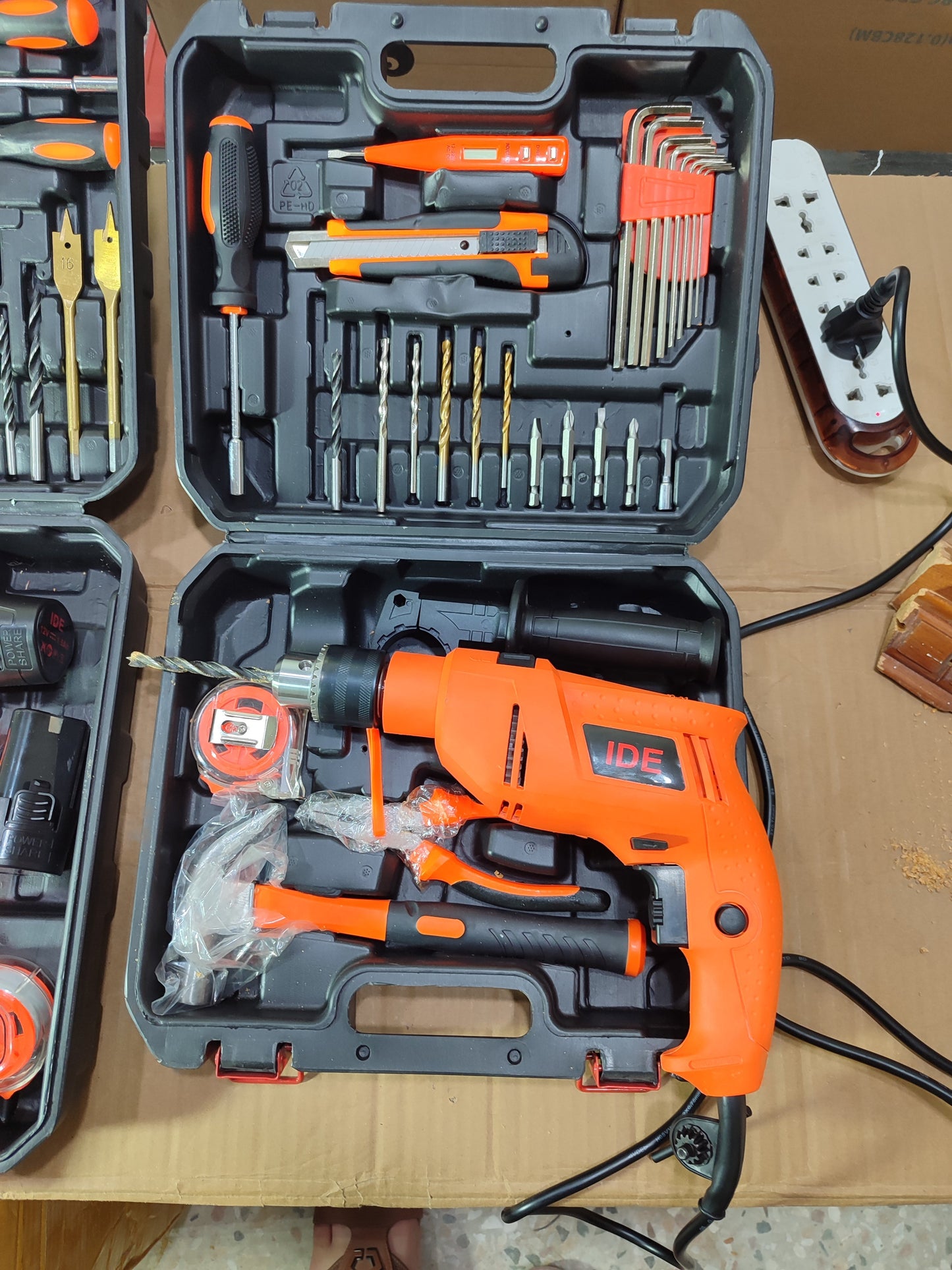 117 Pieces Drill Machine Hardware Tool Box