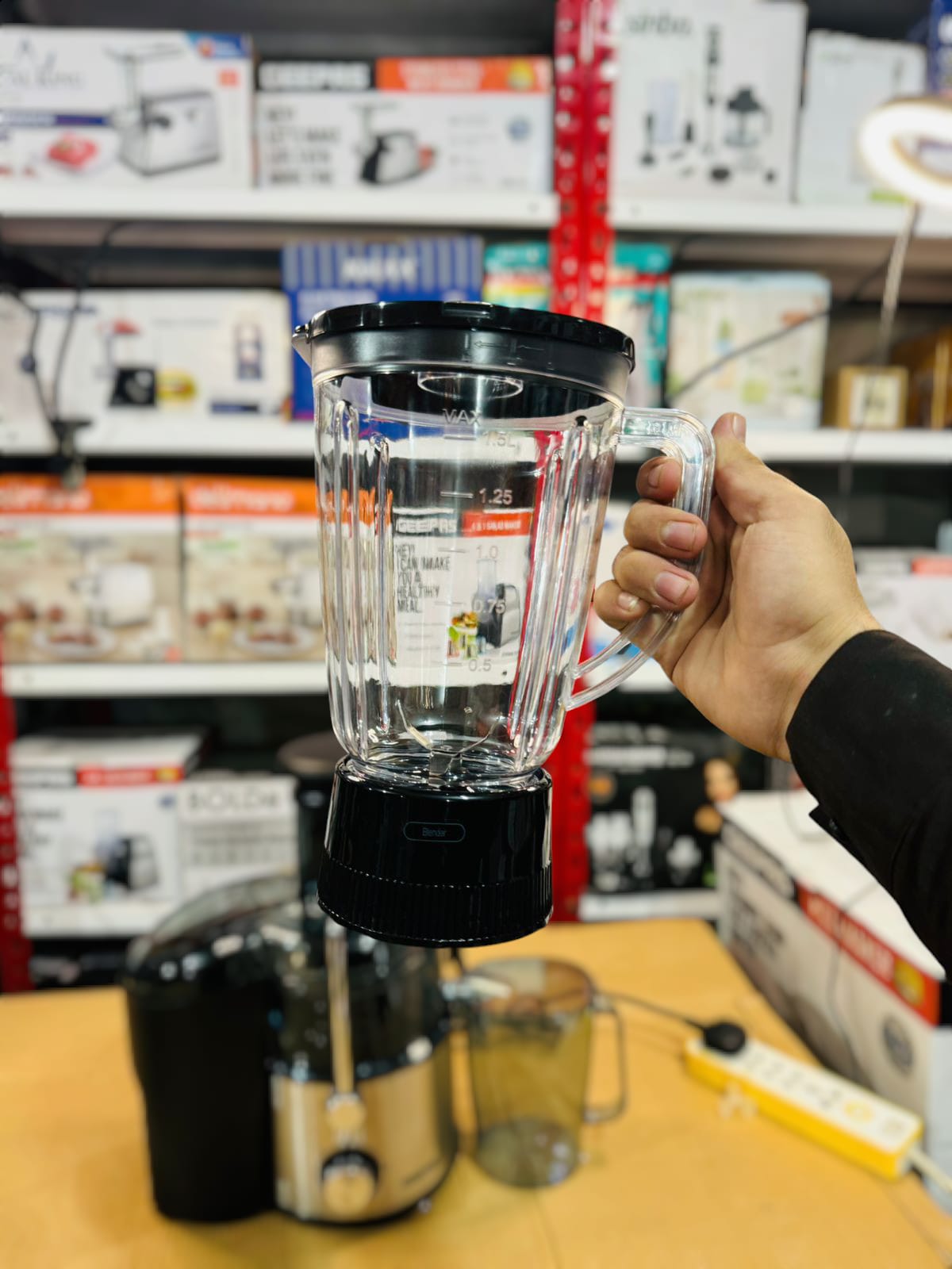 GEEPAS 800W 4 in 1 Blender & Juicer Extractor GSB 44016