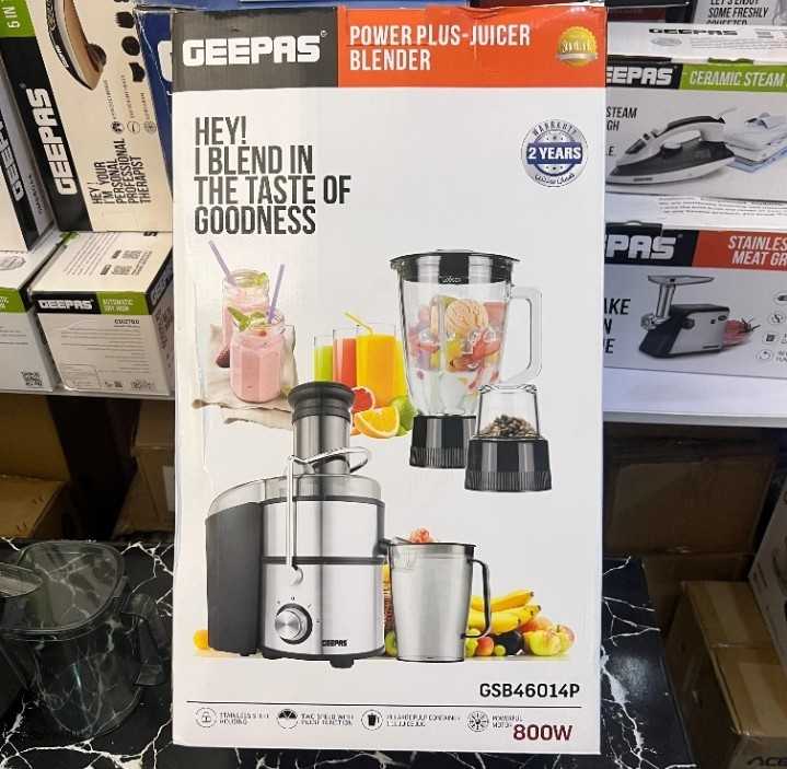 Geepas Power plus 4-in-1 Juicer Blender GSB 46014P