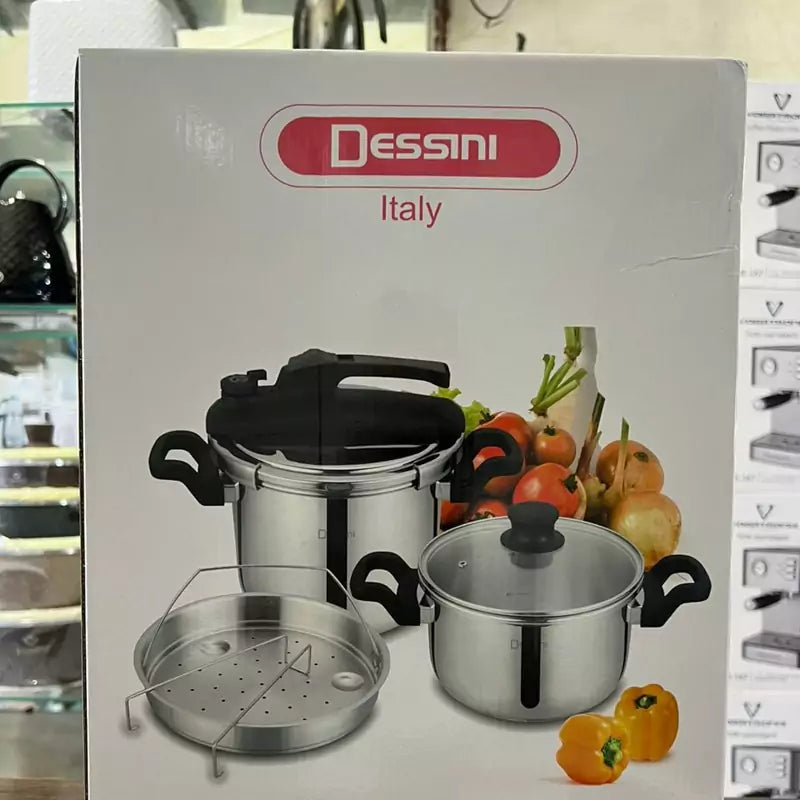 DESSINI Italy 3 in 1 pressure cooker set