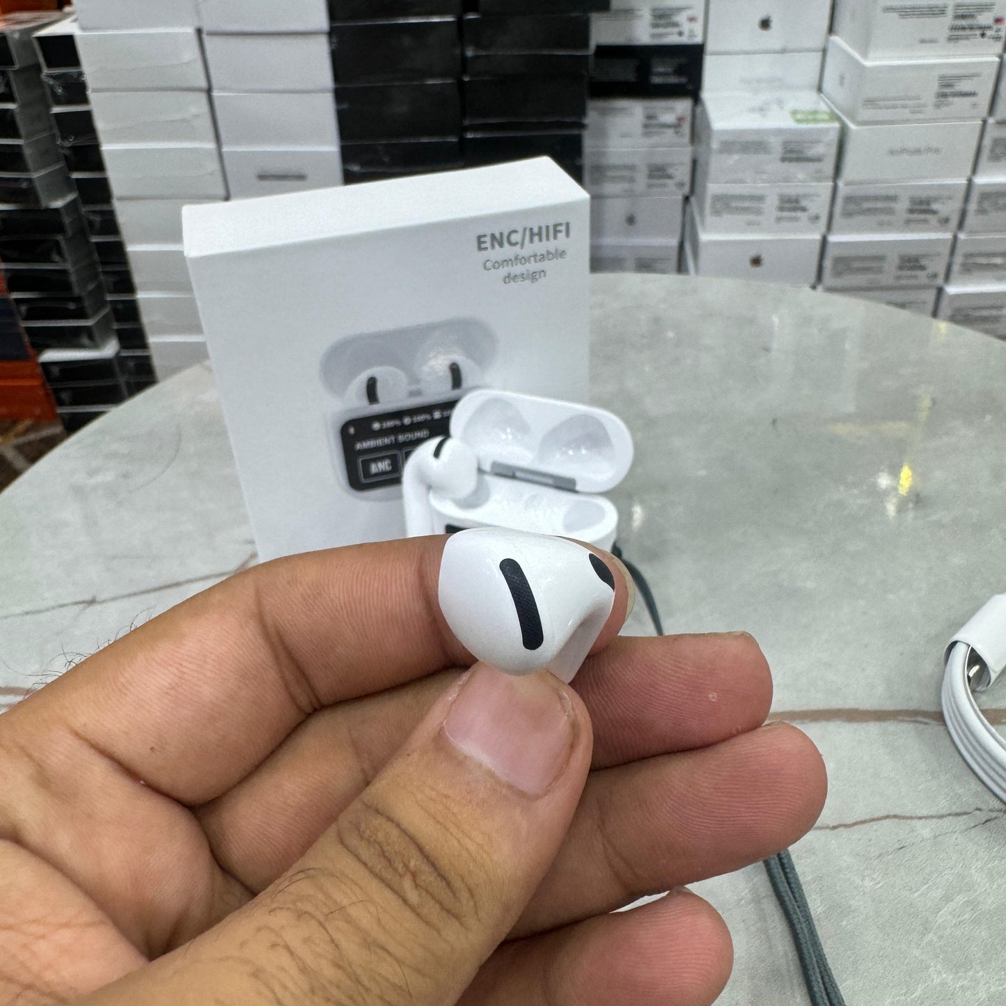 AirPods Pro 3 with LCD Display, 3D Sound & Active Noise Cancelling – Latest Generation for Immersive Audio Experience