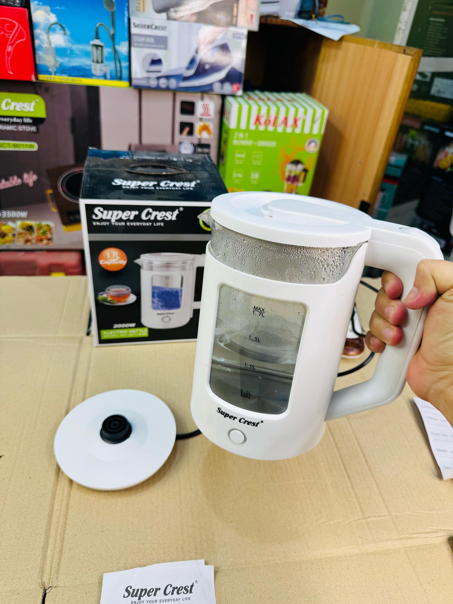 Super Crest GERMANY kettle 1.7 L