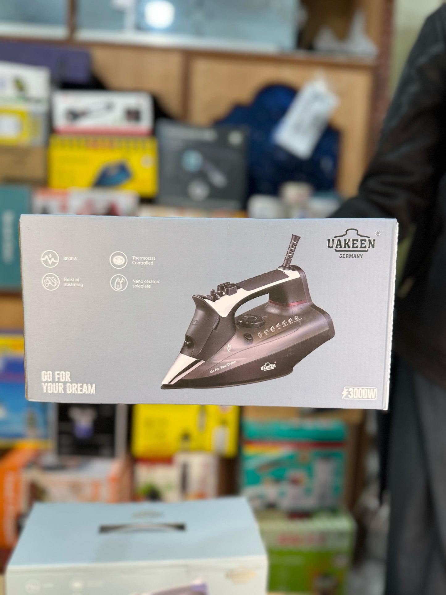 Uakeen Germany Steam Iron ZL-813B