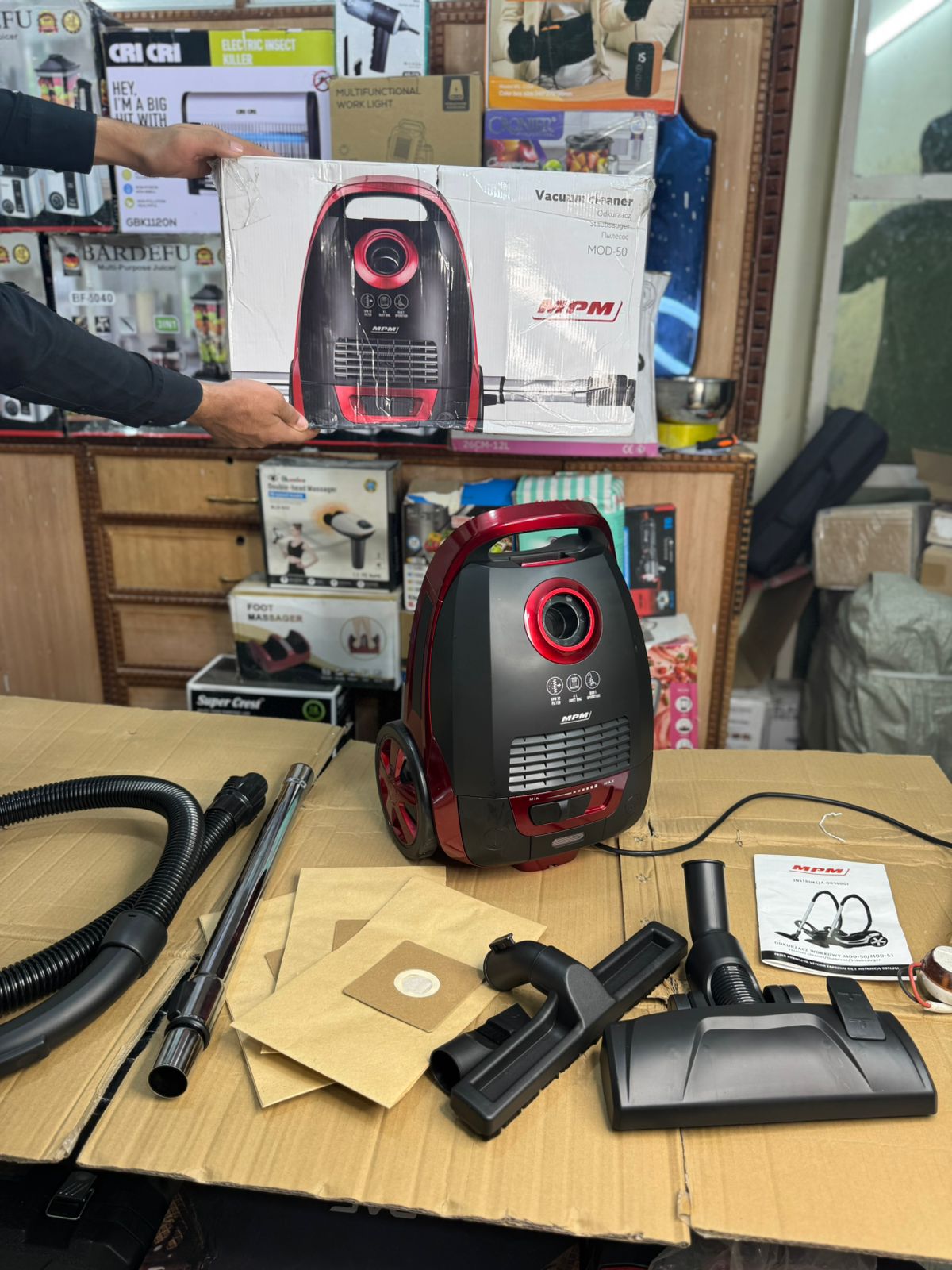 MPM POLAND VACUUM CLEANER (2 YEAR WARRANTY )