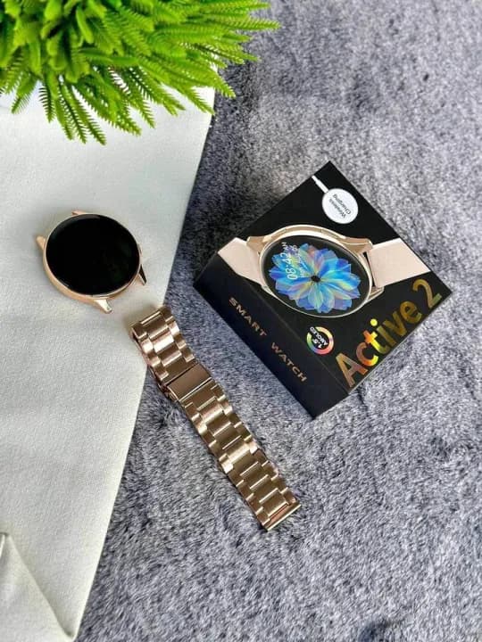 Galaxy Active 2 – Super AMOLED Waterproof Smartwatch for Android & iOS