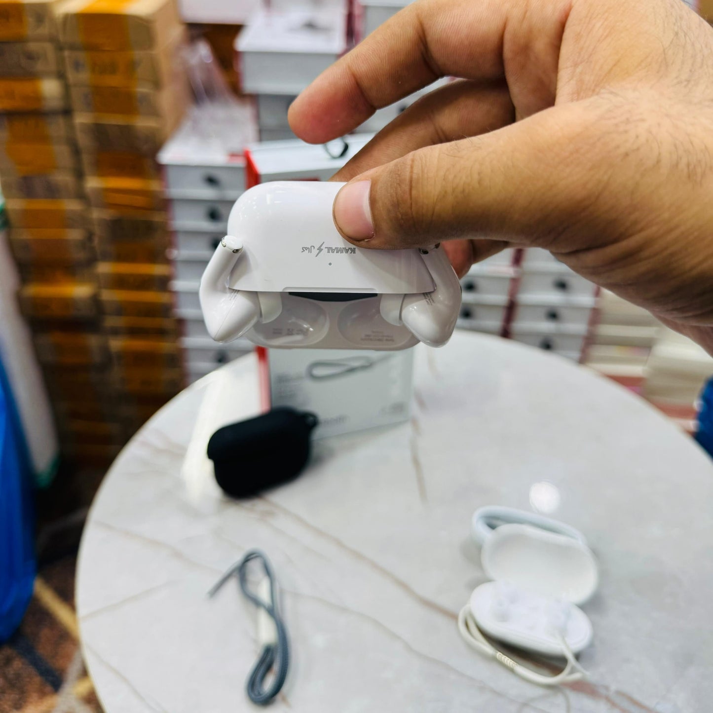 AirPods Pro 2 with Active ANC - Made in Dubai 45Hours Backup Time with 1 Year Official Warranty