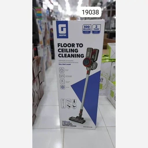 Geepas rechargeable vacuum cleaner GVC 19038