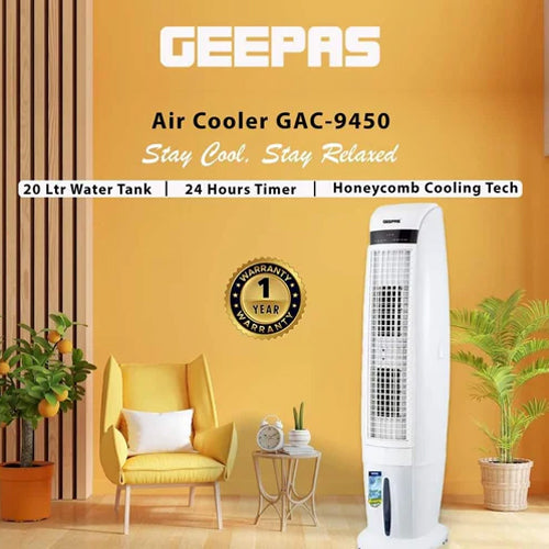 Geepas GAC9450 – 40 Liter Portable Air Cooler Chiller