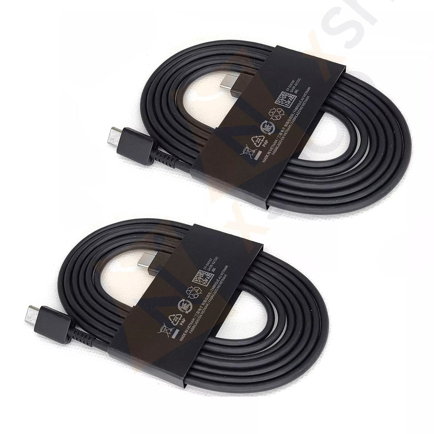 2x NEW!!! Original Samsung EP-DW767 3A USB-C to USB-C Cable – Version 2023