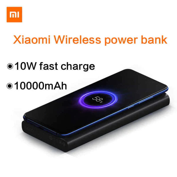 65W Xiaomi Mi power bank 10W Wireless Power Bank, 10000mAh 100% Original