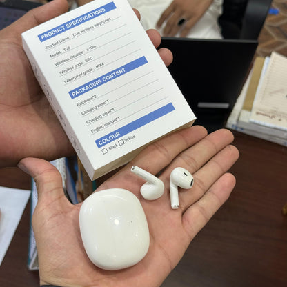 T20 True Wireless Earbuds – Hi-Fi Sound, Deep Bass, Smart Touch, Noise Cancellation, All-Day Battery – Compatible with Android & iPhone