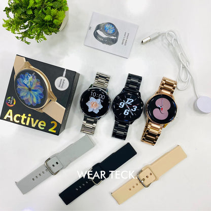 Galaxy Active 2 – Super AMOLED Waterproof Smartwatch for Android & iOS