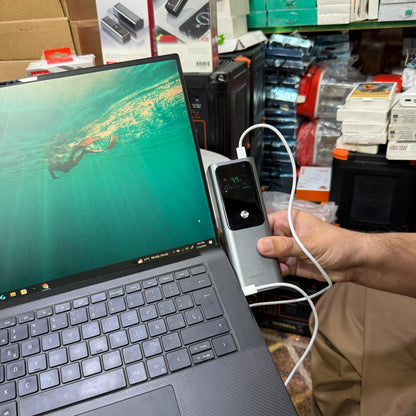 Dubai‑Imported 125W Power Bank — 20,000 mAh “Laptop‑Saver” with Smart Power Display