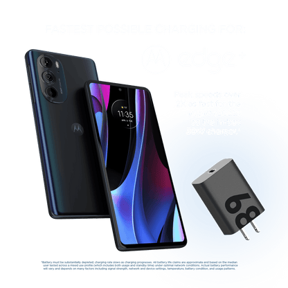 Motorola TurboPower 68W Wall Charger with 6.5 Amp USB-C Cable