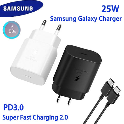 Samsung 25W Super Fast Charger USB-C PD 3.0 PPS Adapter made in Vietnam