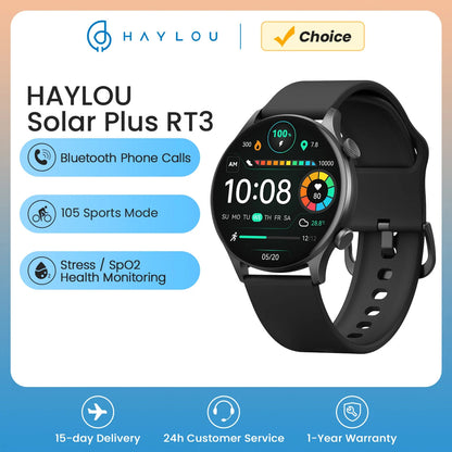 Smart Watch with Bluetooth Calling – 1.43" AMOLED Display, Health Tracker, IP68 Waterproof Fitness & Sport Smartwatch for Android & iOS