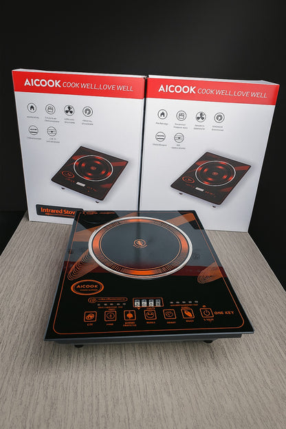AICOOK Infrared Cook Stove | Multi-Function Controls
