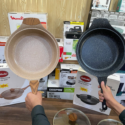 German Lot Imported Bakhschie 28cm Cooking fry pan with Glass Lid