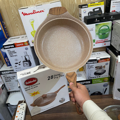 German Lot Imported Bakhschie 28cm Cooking fry pan with Glass Lid