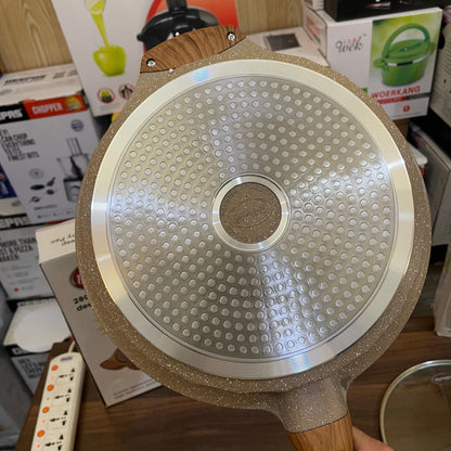 German Lot Imported Bakhschie 28cm Cooking fry pan with Glass Lid