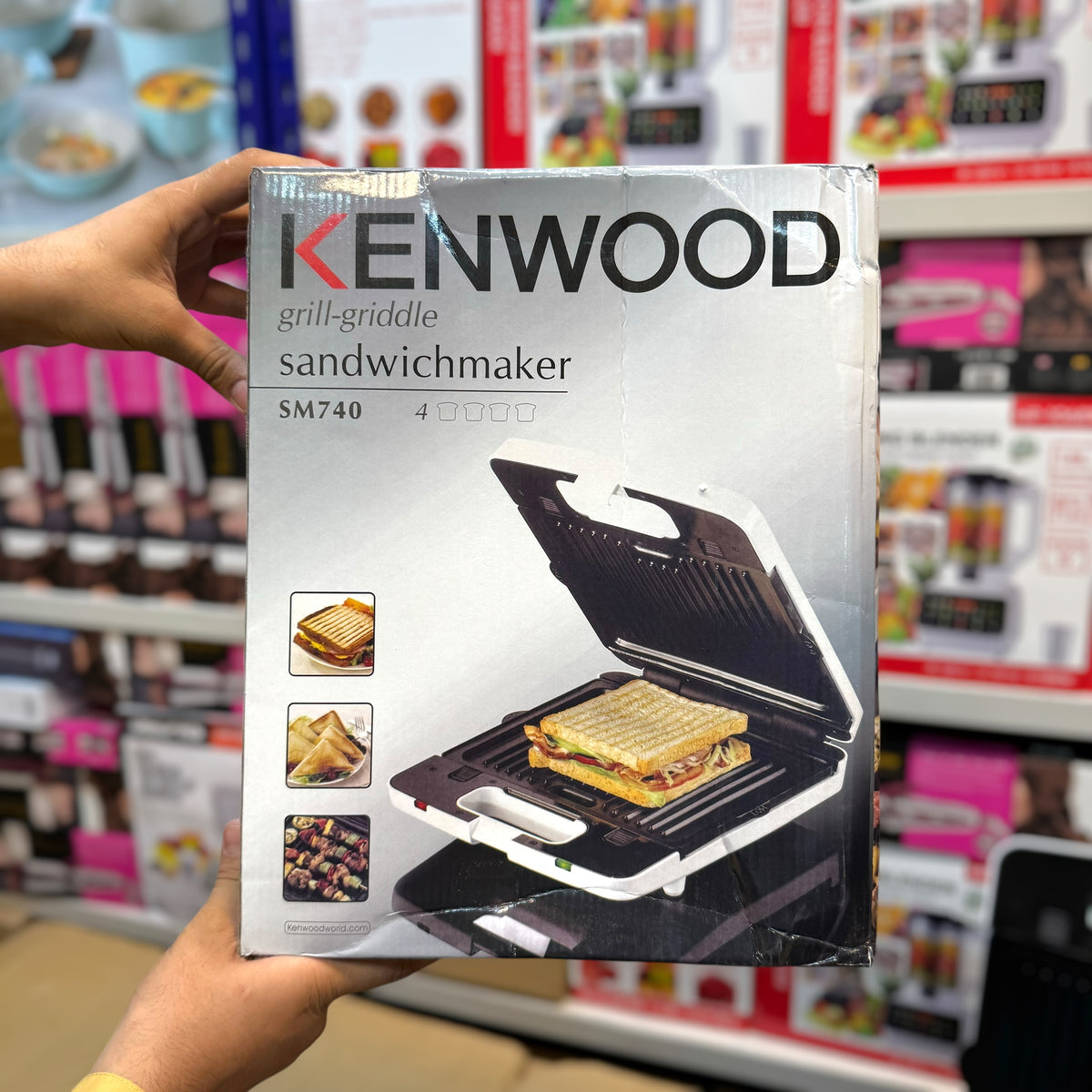 Kenwood 2 in 1 sandwich grill maker