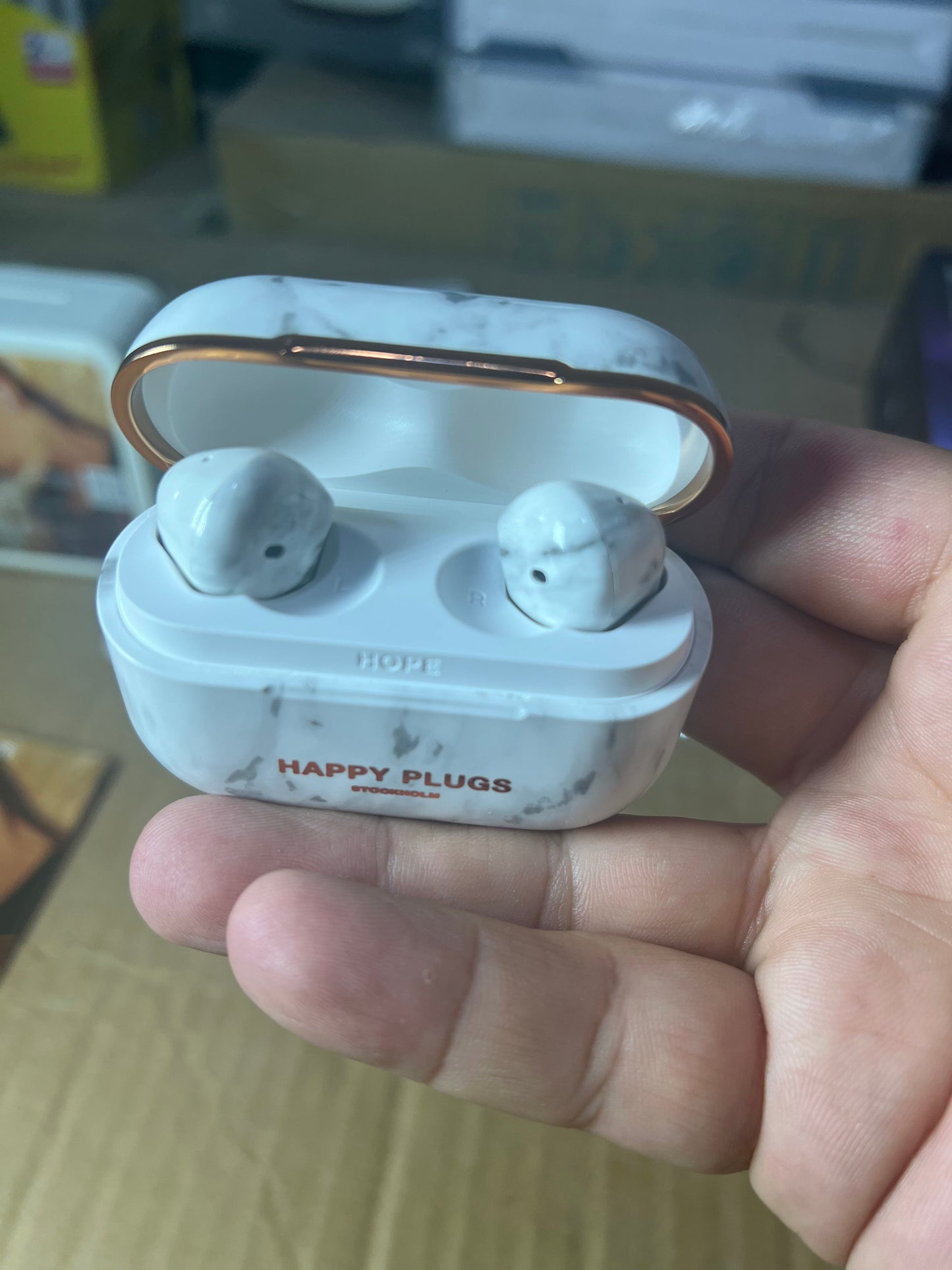 Lot imported Original Sweden happy plugs earbuds