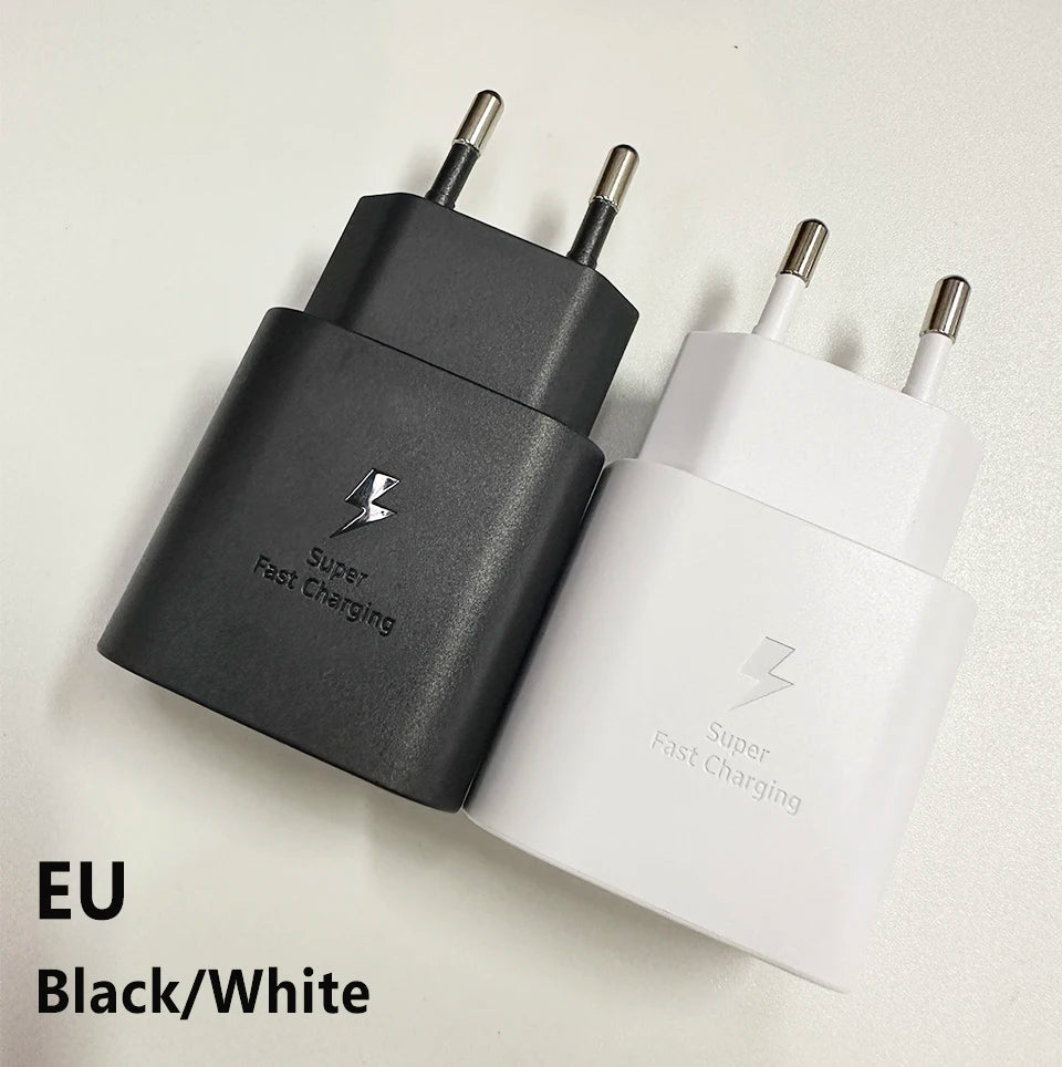 Samsung 25W Super Fast Charger USB-C PD 3.0 PPS Adapter made in Vietnam