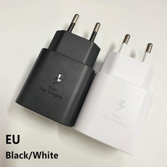 Samsung 25W Super Fast Charger USB-C PD 3.0 PPS Adapter made in Vietnam