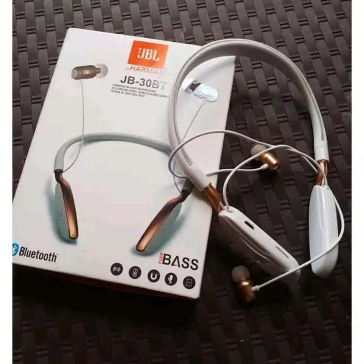 JBL By Harman Jb-30Bt Pure Bass Bluetooth Wireless In-Ear Neck Band