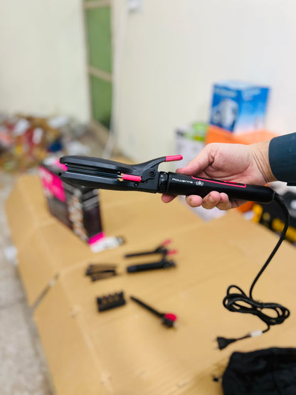 Germany lot 14 in 1 Rowenta hair straightener set