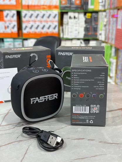 Faster Echo Go FS-956 – Portable Bluetooth Speaker with HD Sound & 10M Range
