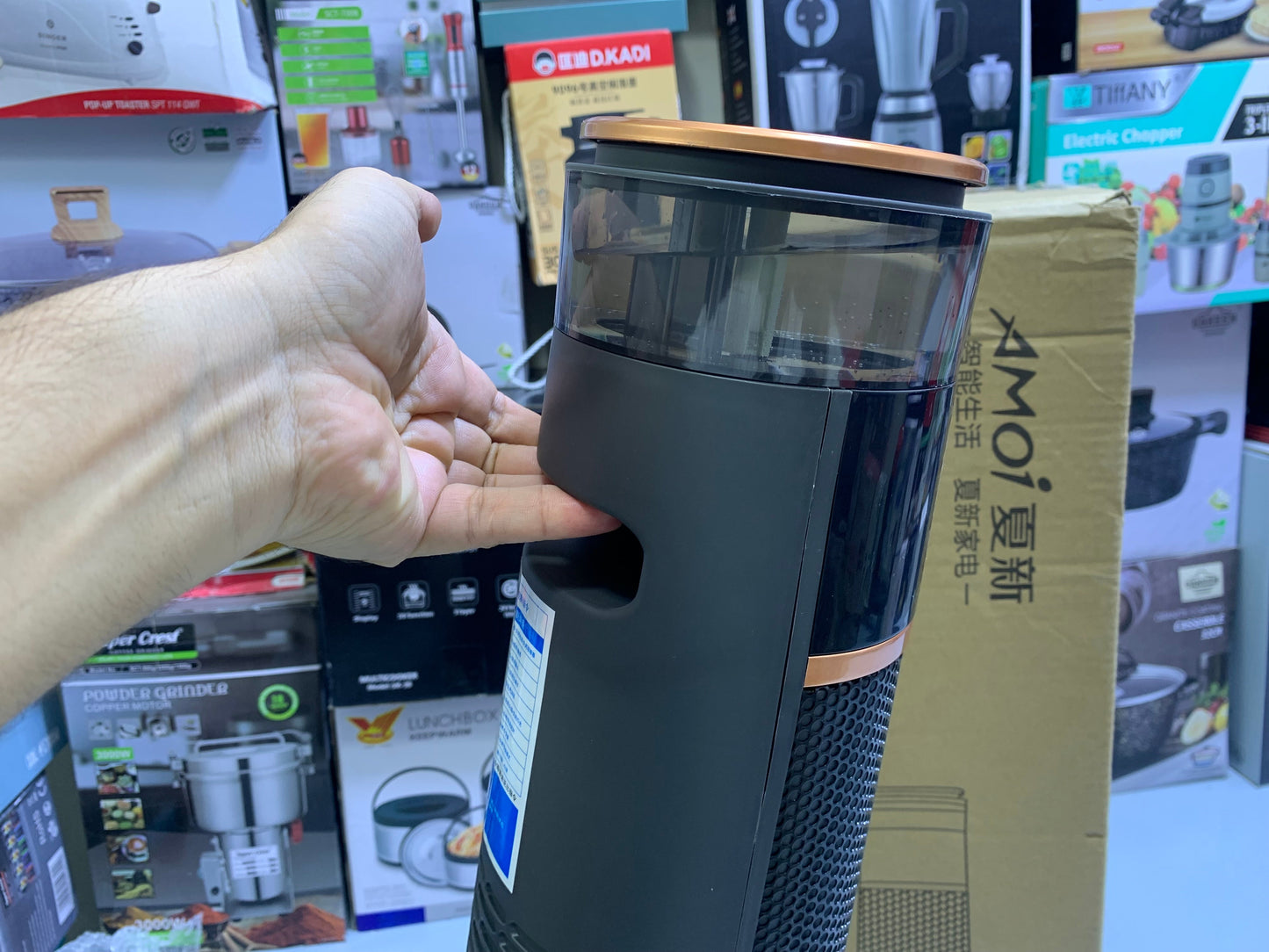 Rotating Electric Heater with Humidifier & Remote Control | Orignal