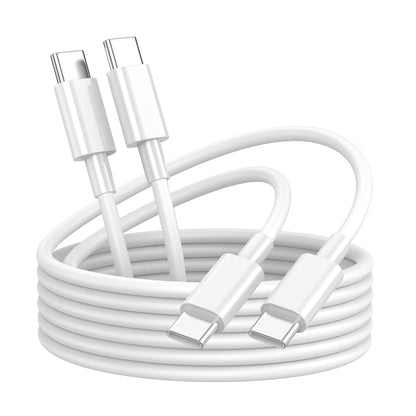 USB-C to USB-C Fast Charging Cable – Compatible with Apple Chargers | High-Speed Power Cord
