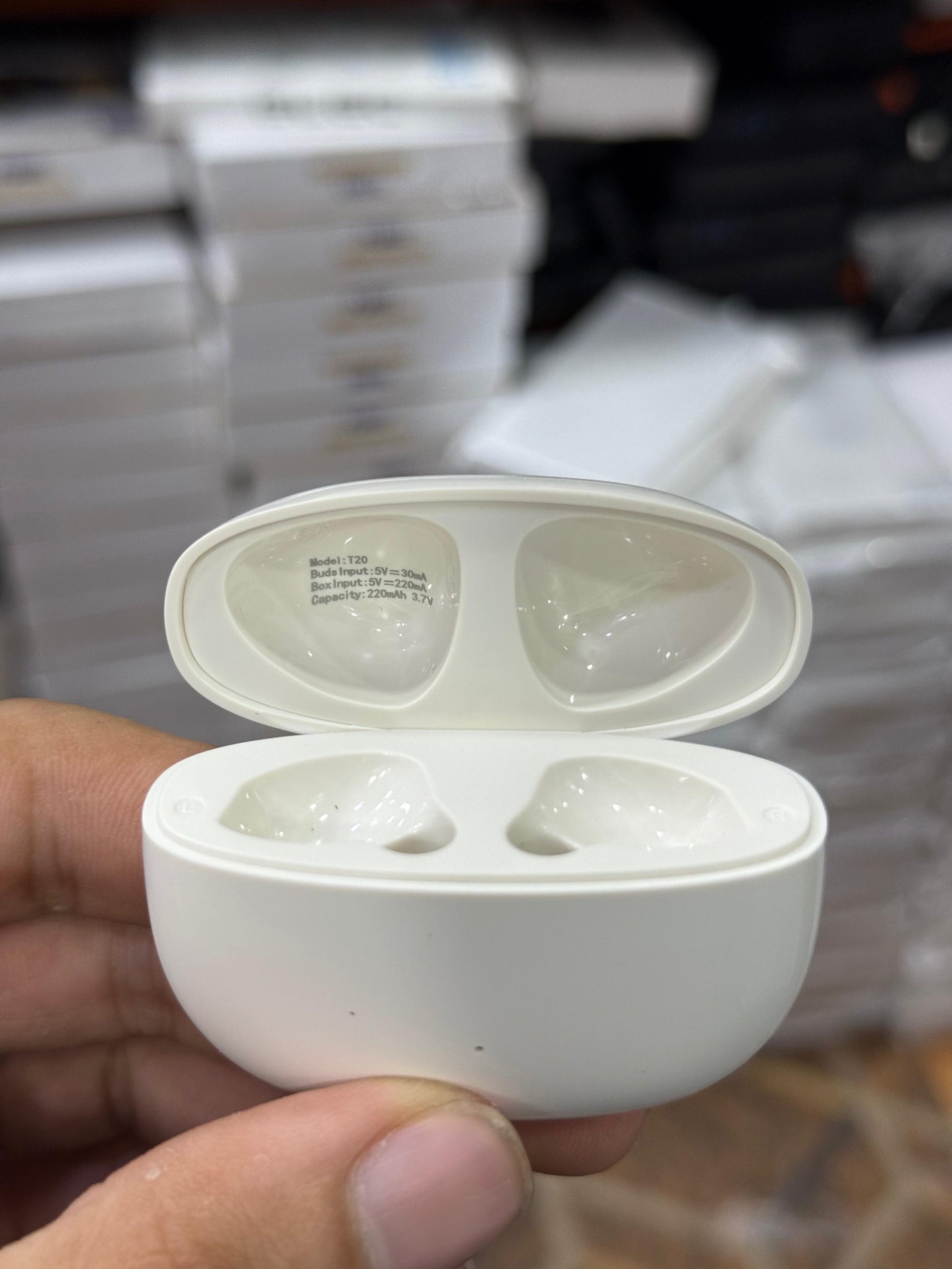 T20 True Wireless Earbuds – Hi-Fi Sound, Deep Bass, Smart Touch, Noise Cancellation, All-Day Battery – Compatible with Android & iPhone