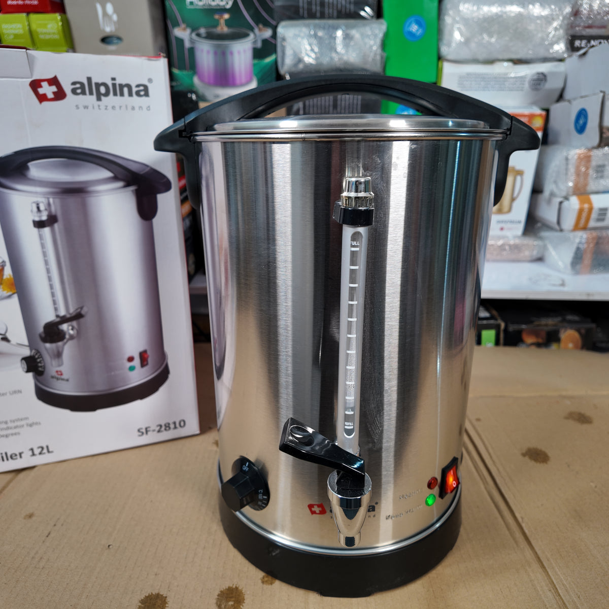 Swiss Lot Imported Alpina 12L Water Boiler