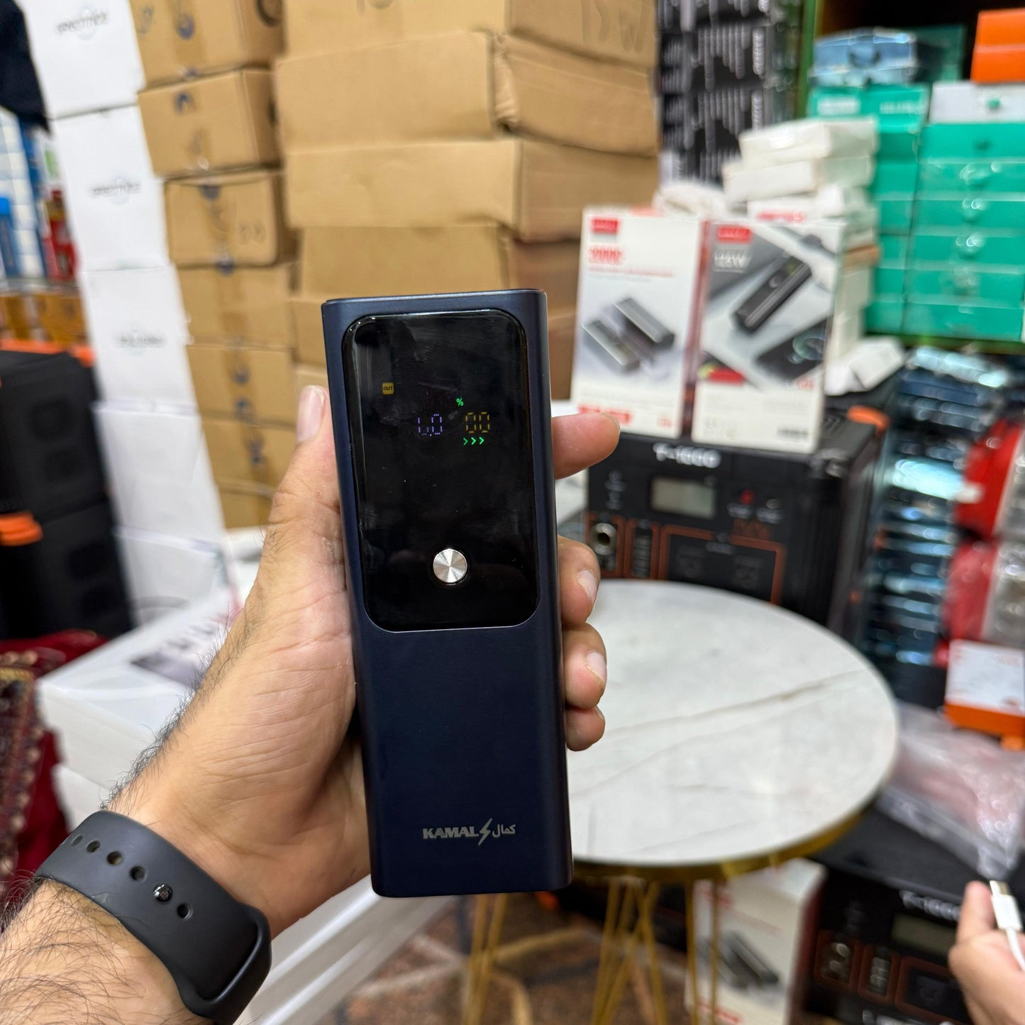 Dubai‑Imported 125W Power Bank — 20,000 mAh “Laptop‑Saver” with Smart Power Display