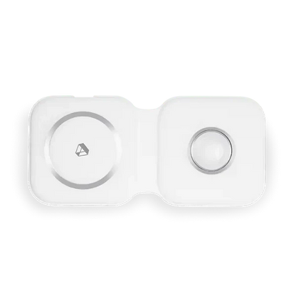 2 in 1  Foldable Fast Wireless Charger MagSafe Wireless Apple 25W Charging Station  | USA Lot Imported