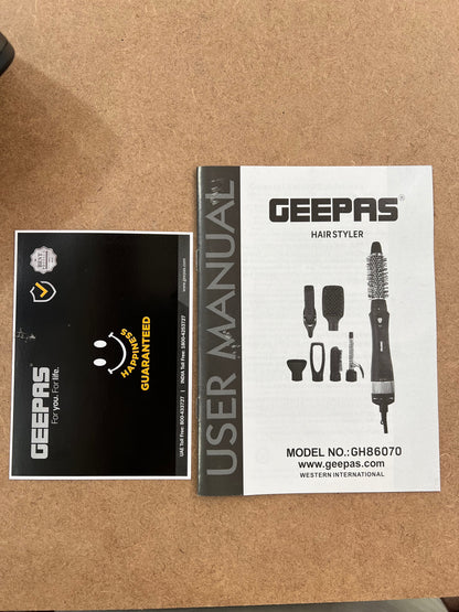 Geepas 8 in 1 hair styler set GH 86070 ( 2 year warranty)(hair dryer)