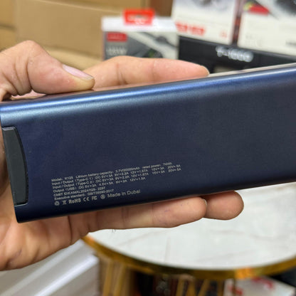Dubai‑Imported 125W Power Bank — 20,000 mAh “Laptop‑Saver” with Smart Power Display