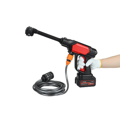 Solar & car washer 48v double battery