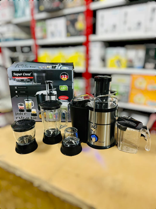 Super Crest Food Factory ( juicer set)