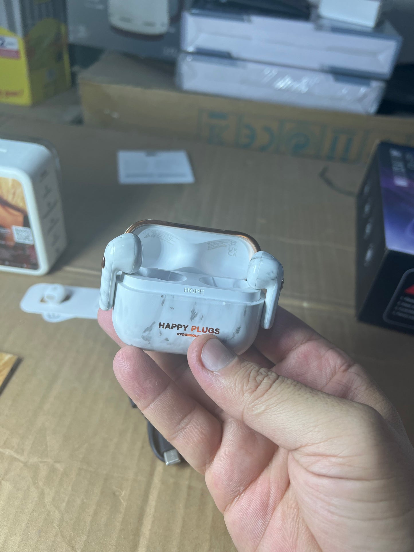 Lot imported Original Sweden happy plugs earbuds