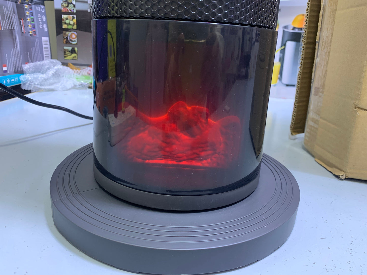 Rotating Electric Heater with Humidifier & Remote Control | Orignal