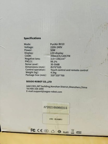 BIG Size Digital Air Purifier