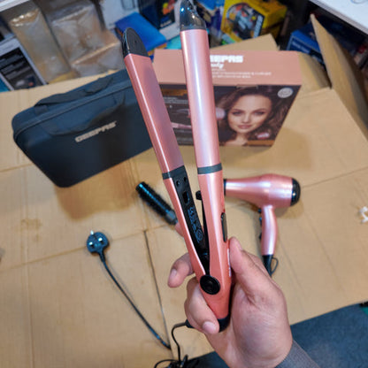 Geepas 4 in 1 Hair Styler Set GHF86054 ( 2 year warranty)(hair dryer)