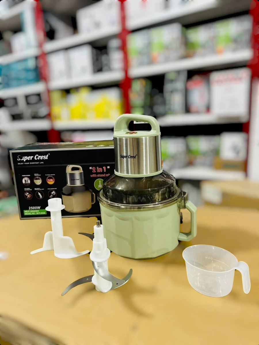 Germany lot super crest 6 litter chopper and dough maker